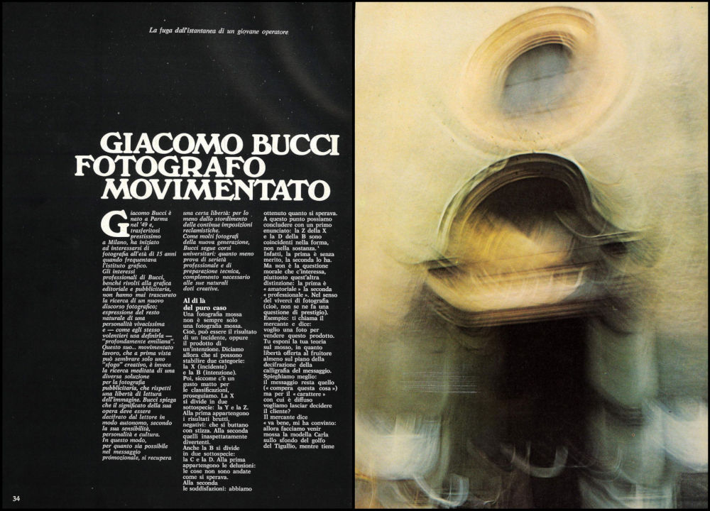 Giacomo Bucci PHOTO 13 1973 34-35