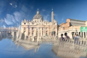 fotografia futurista Roma celeste